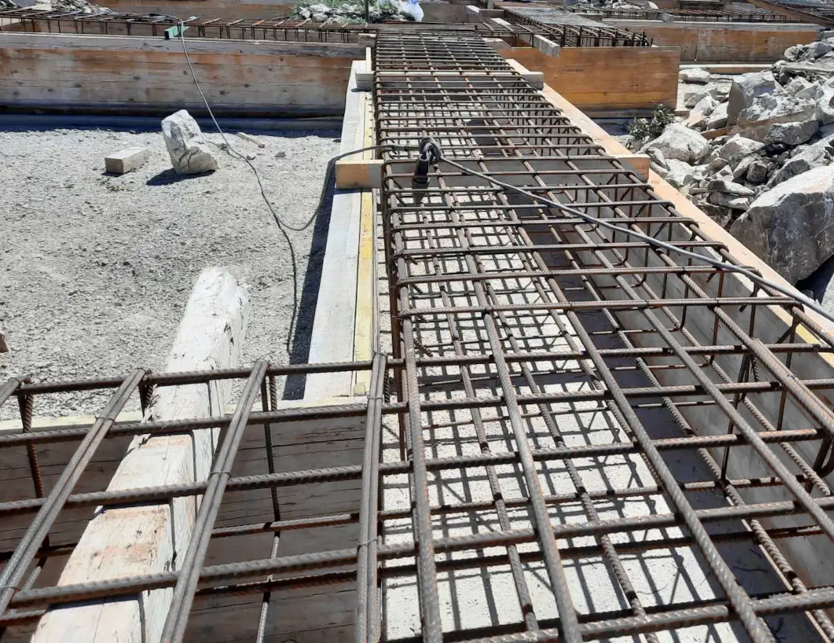 Challenging Foundation Works Underway