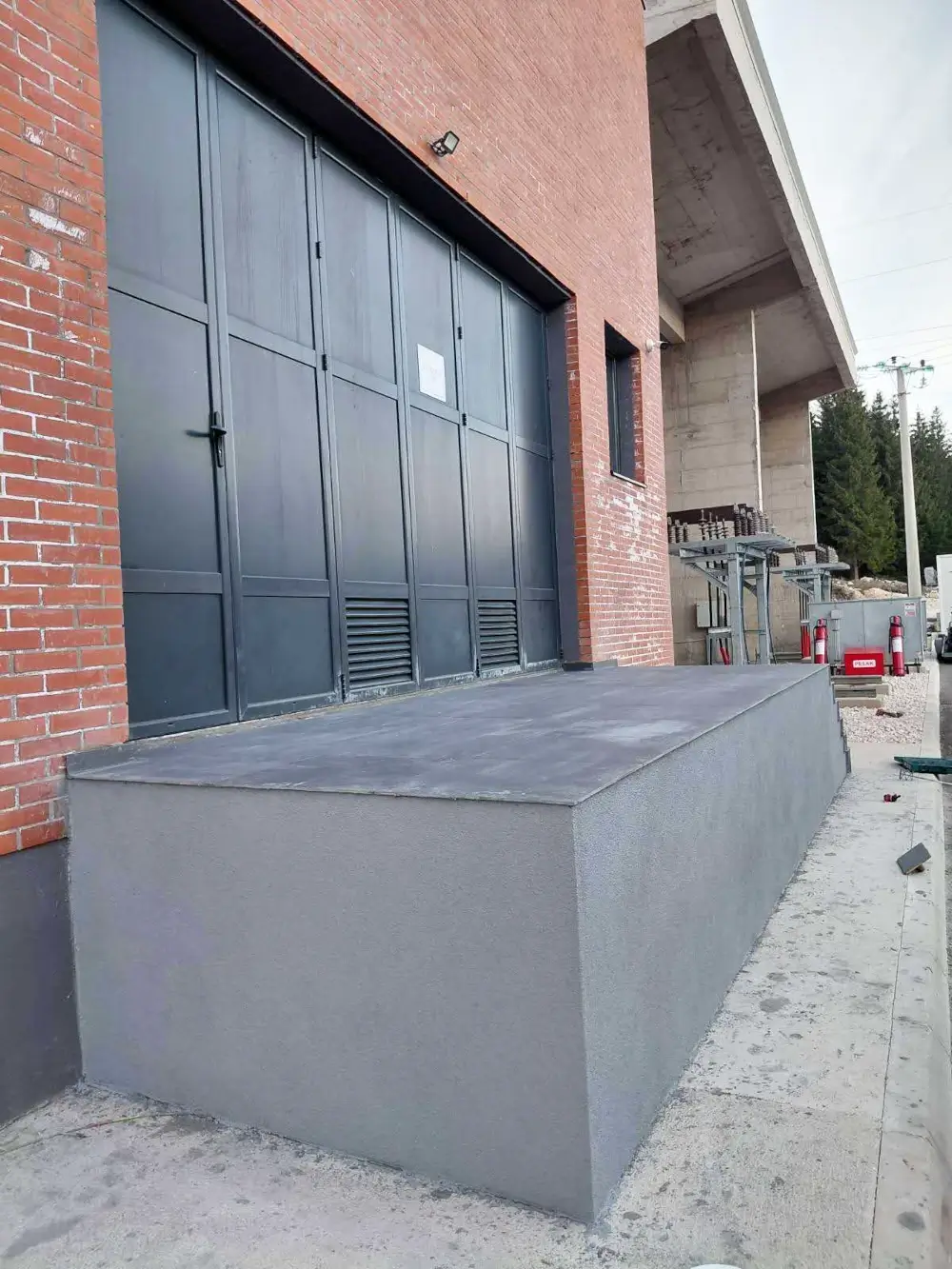 Works Completed at Transformer Station